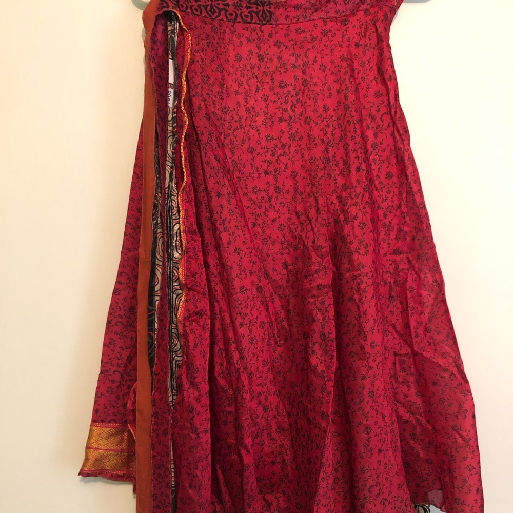 Sari Wrap Skirt